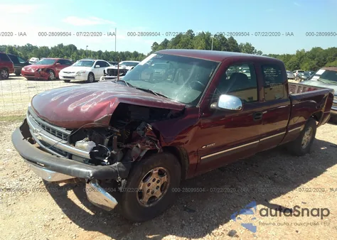 2000 Chevrolet Silverado 1500 Ls from USA, damaged, VIN 2GCEC19T4Y1243777